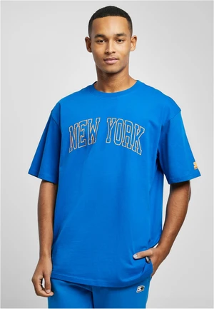 Starter New York T-shirt cobalt blue