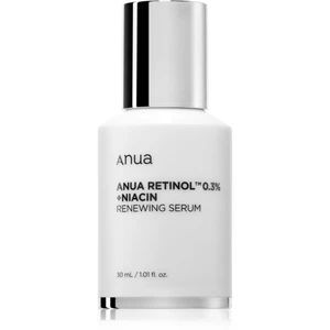 Anua Retinol 0.3% + Niacin Renewing Serum nočné obnovujúce sérum na rozšírené póry a vrásky 30 ml