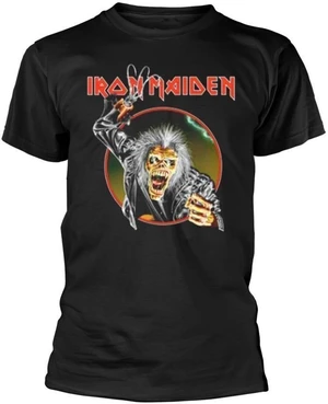 Iron Maiden Camiseta de manga corta Eddie Hook Unisex Black 2XL