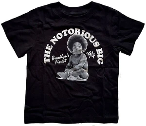 Notorious B.I.G. Tričko Baby Kids Black 2 roky