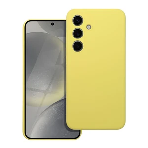 Zadní kryt Case SILICONE 2mm pro Samsung Galaxy A55 5G, lemon