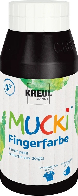 Kreul 23212 Finger Paint Black 750 ml 1 pieza