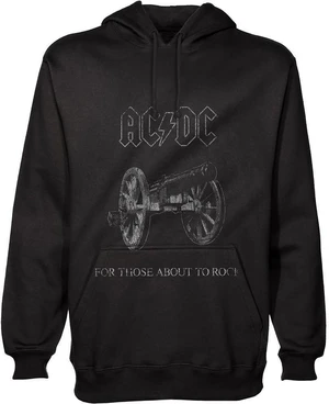 AC/DC Felpa con cappuccio About to Rock Black XL