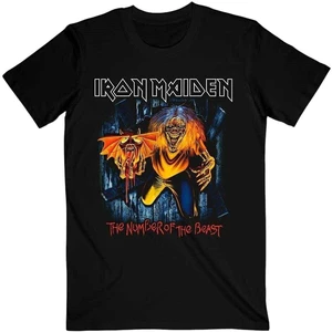 Iron Maiden Koszulka Number Of The Beast Eddie Panel Burst Unisex Black XL