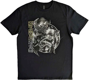 Iron Maiden Tričko The Future Past Tour '23 Greyscale Unisex Black 2XL