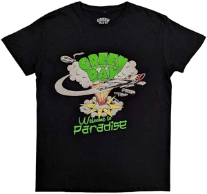 Green Day Tricou Welcome to Paradise Unisex Black S