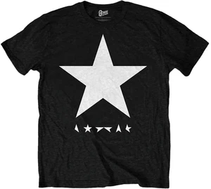 David Bowie Tricou Blackstar (White Star on Black) Unisex Black S