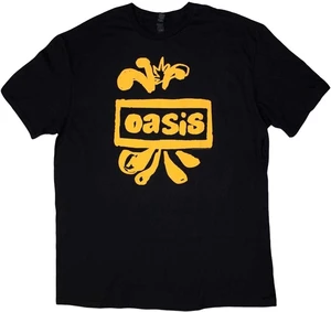 Oasis Camiseta de manga corta Drawn Logo Unisex Black 2XL