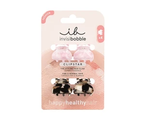 Skřipce do vlasů Invisibobble Clipstar Petit Four - 4 ks + dárek zdarma