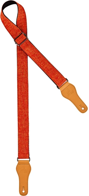 Ortega OCS-260U Correa de ukelele Orange Cotton