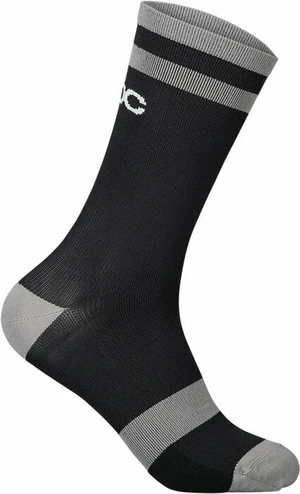 POC Lure MTB Sock Long Uranium Black/Granite Grey S Șosete ciclism