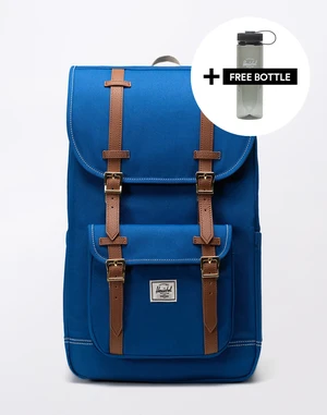 Batoh Herschel Supply Little America ™ True Blue/White Stich 30 l