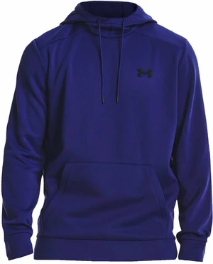 Under Armour Men's Armour Fleece Hoodie Sonar Blue/Black S Trainingspullover