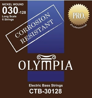 Olympia CTB30128 Struny pro 6-strunnou baskytaru