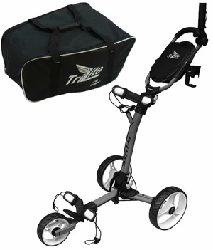 Axglo TriLite SET Grey/White Trolley manuale golf