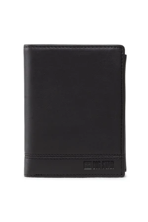 Large Men's Wallet Big Star Black