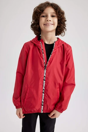 DEFACTO Boys Water Repellent Hooded Raincoat