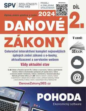 Daňové zákony 2024 XXL ProFi (Díl 2., právní stav 1. 1. 2024) - kolektiv autorů - e-kniha