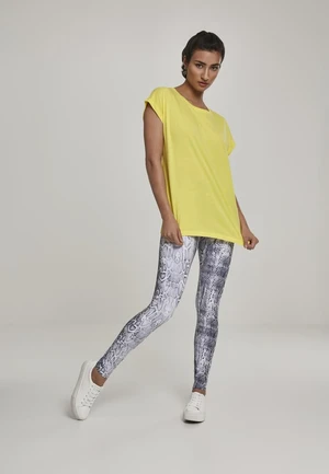 Women's leggings with snake pattern