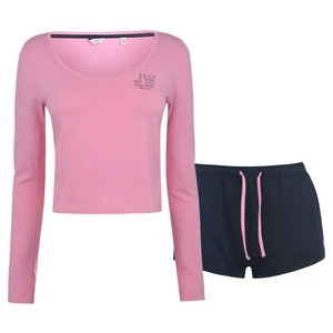 Jack Wills Dansford Cropped Ls Set