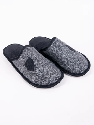 Pánske papuče Yoclub Yoclub_Men's_Slippers_OKL-0107F-3400_Black