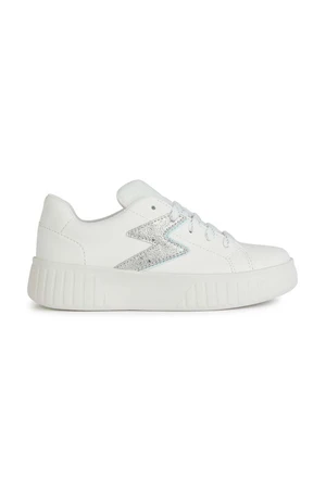 Dětské sneakers boty Geox bílá barva