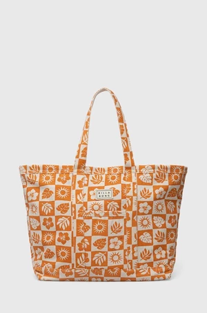 Bavlněná kabelka Billabong oranžová barva, ABJBT00139