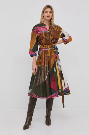Bavlněné šaty Liviana Conti midi