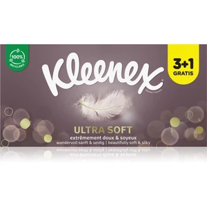 Kleenex Ultra Soft Box papírové kapesníky 4x64 ks