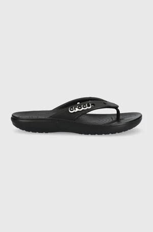 Žabky Crocs černá barva, 207713.001-BLACK