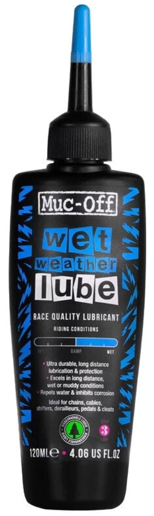 Muc-Off Bicycle Wet Weather Lube 120 ml Rowerowy środek czyszczący