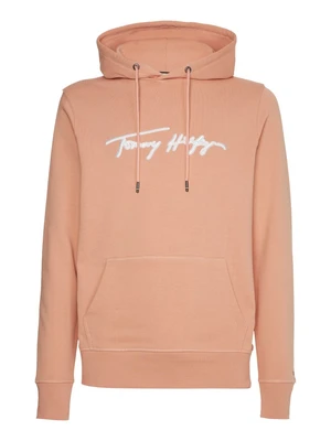 Tommy Hilfiger Mikina - SIGNATURE GRAPHIC HOODY ružová