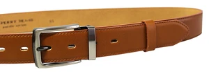 Penny Belts Pánský kožený společenský opasek 35-020-2-42 brown 95 cm