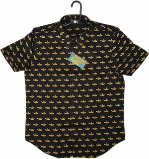 The Beatles Polo Yellow Submarine Black M