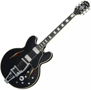 Epiphone Shinichi Ubukata ES-355 Custom Bigsby Ebony Semiakustická kytara