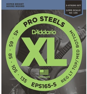 D'Addario EPS165-5 Struny pro 5-strunnou baskytaru