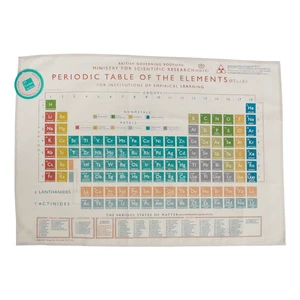 Ścierka kuchenna Rex London Periodic Table, 50x70 cm