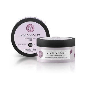 Maria Nila Jemná vyživující maska bez permanentních barevných pigmentů Vivid Violet (Colour Refresh Mask) 100 ml