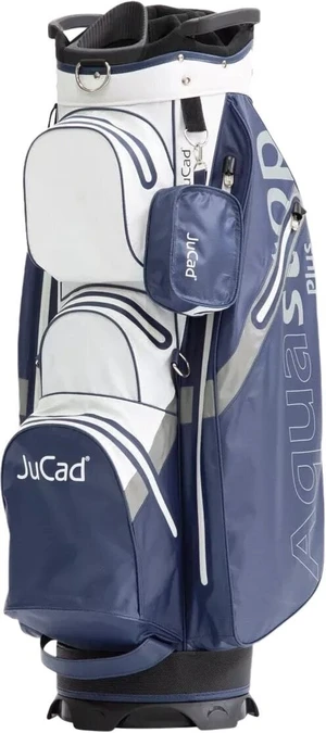 Jucad Aquastop Plus White/Blue Borsa da golf Cart Bag