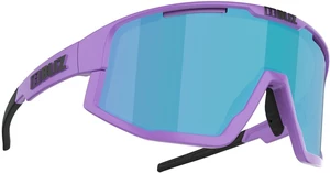 Bliz Fusion 52405-43 Matt Purple/Brown w Blue Multi Okulary rowerowe