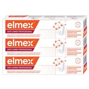 ELMEX Anti-Caries Protection Professional Zubní pasta 3 x 75 ml