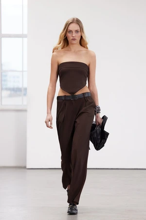 Trendyol Brown Trousers