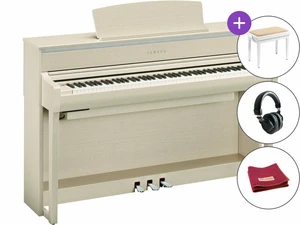 Yamaha CLP-775 SET Digitální piano White Ash