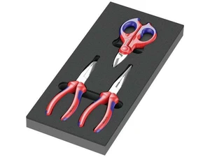 Wera 150181 Kleště Knipex v pěnové vložce, typ 9781, Set 2 (Sada 3 dílů)