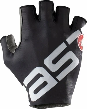 Castelli Competizione 2 Glove Light Black/Silver XL Guantes de ciclismo