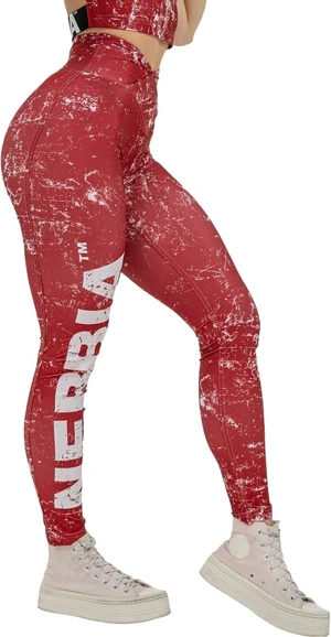 Nebbia Workout Leggings Rough Girl Rojo S Pantalones deportivos