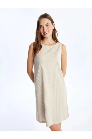 LC Waikiki LCW ECO Women's Crew Neck Plain Nightgown