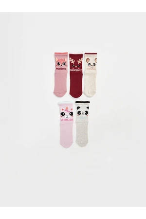 LC Waikiki Lw - Patterned Girls Socks 5-Pack