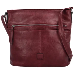 Dámska crossbody kabelka vínová - Coveri Trixana