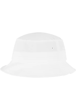 Flexfit Cotton Twill Bucket White Hat